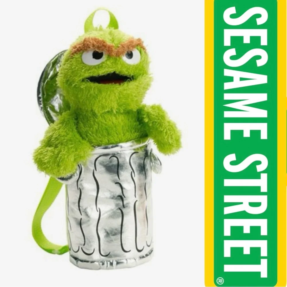 Accessory Innovations X Sesame Street | Oscar the Grouch Backpack Bag